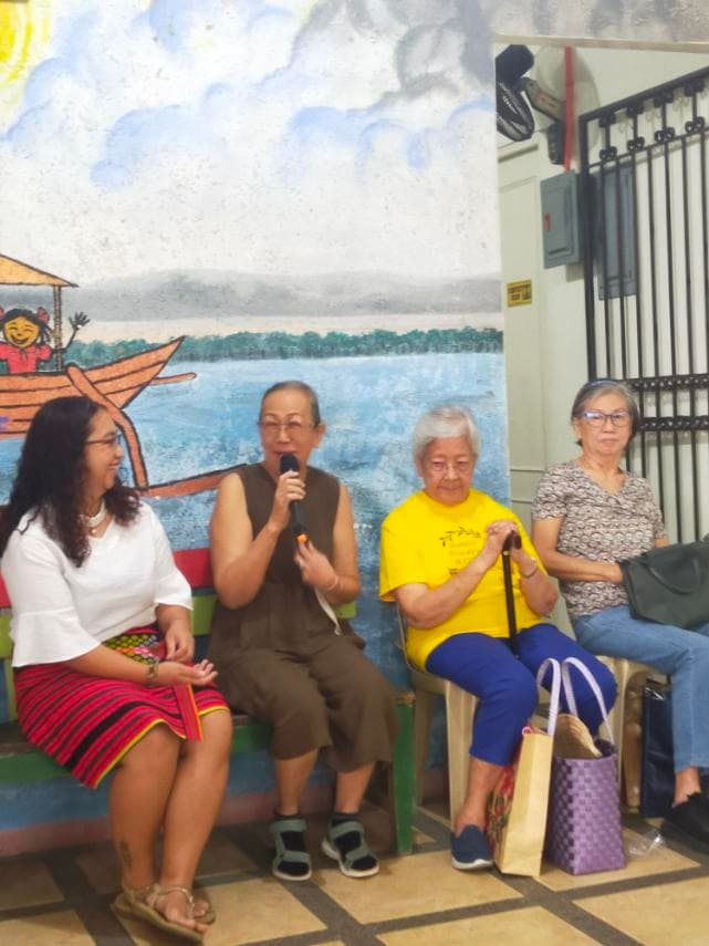 Core members benefiting from donations - activities, meals, care